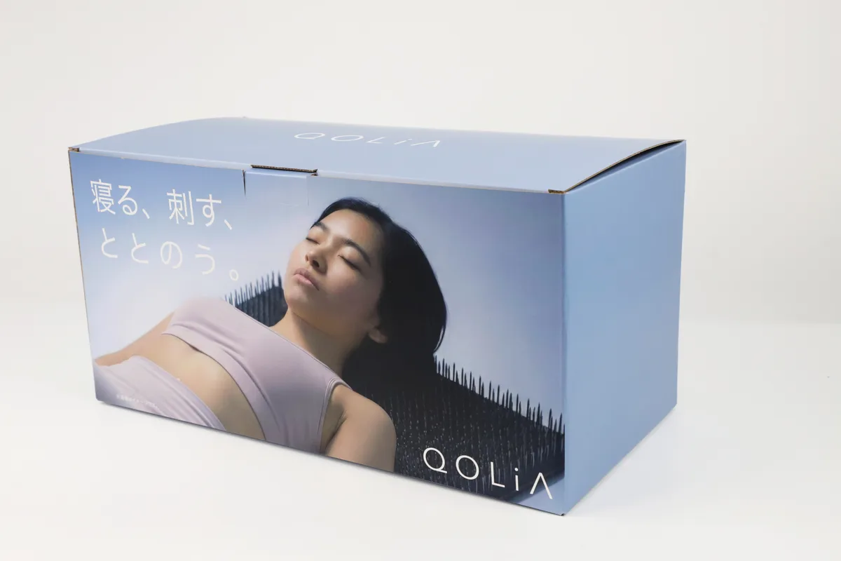 QOLiA リカバリーマットのパッケージボックス